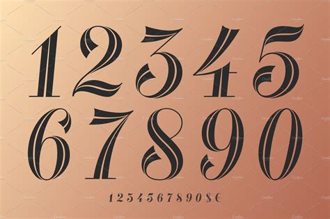 Incredible Different Types Of Number Fonts For Tattoos Idea In 2022
