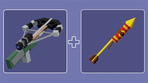 Tactical Crossbow Firework Arrow Roblox Bedwars Youtube