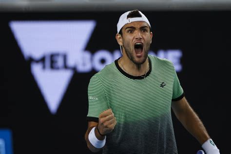 *rankings provided by the atp. Quante posizioni ha guadagnato Matteo Berrettini con la ...
