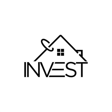 Premium Vector Home Investment Logo Simple Black Line House