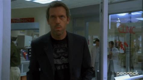 Sarcastic Hugh Laurie Gif By Peacocktv Find Share On Giphy
