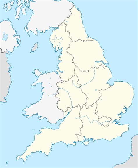 Regions Of England Wikipedia