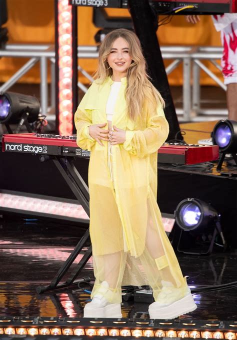 Sabrina Carpenter Performs At Good Morning America Summer Concert