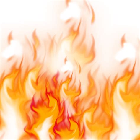 Fire Png Effects Stock Image Isolated Objects Texture