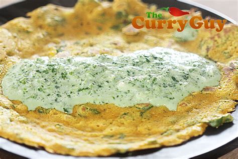 What does gram flour mean? Gram flour pancakes - A quick and easyrecip by The Curry Guy