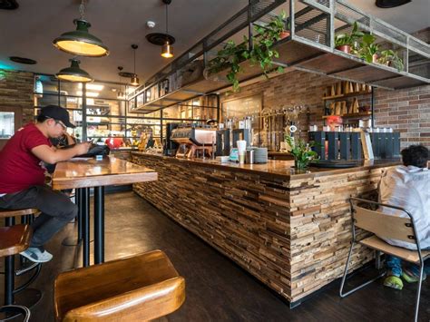 Cafe shop design coffee shop interior design small cafe design bakery design restaurant interior design store design design design modern wovencafe picked a winning design in their logo & brand identity pack contest. kitchen coffee corner We love the idea of repurposing an ...