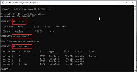 Проверьте командную строку диска и команды Diskpart для Windows 11 с