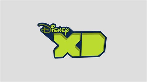 Disney Xd Logo 2009 2015 Download Free 3d Model By