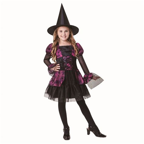 Purplish Witch Child Halloween Costume