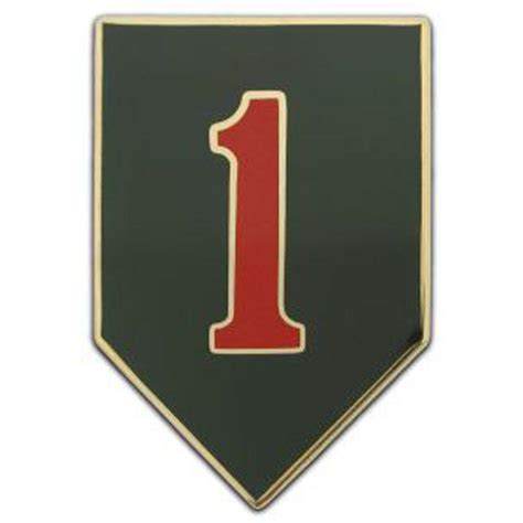 Army Combat Service Identification Badges Tagged 1st Infantry
