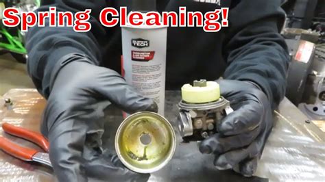 Briggs And Stratton Mower Carburetor Cleaning Youtube
