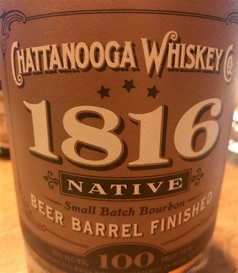 Libation Review Chattanooga Whiskey 1816 Native Oddstory