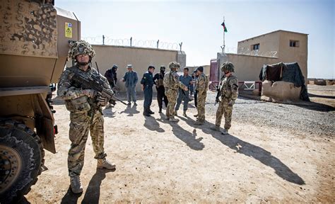 Britains Old Afghan Headquarters Overrun By Taliban Militants After