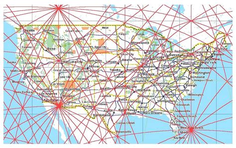 Remarkable Map Usa Ley Lines In World Maps New Ley Lines Earth Grid