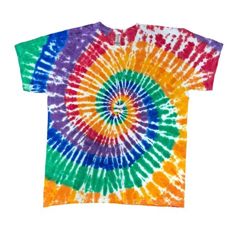 Rainbow Spiral Tie Dye Etsy