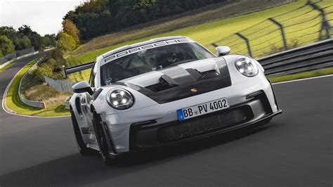 2023 Porsche 911 Gt3 Rs Weissach Pack Sets A Windy Nürburgring Lap Time