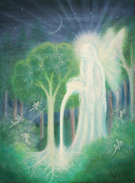 Fairy Faerie Art Faery Fantasy Paintings Nature Spirit Images