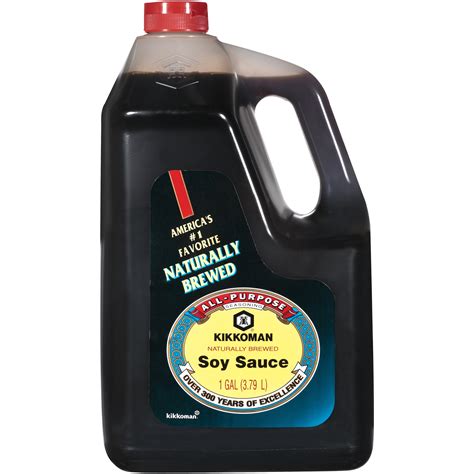 4 Bottle Kikkoman Soy Sauce 128 Ounce 1 Gallon New 41390001710 Ebay