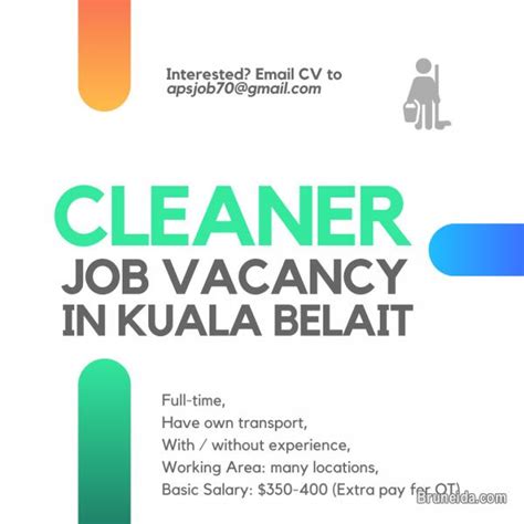 I was online and i came across jobberman online advertisement; Immediate Vacancy for Cleaner/Pembersih Job - Job Vacancy ...