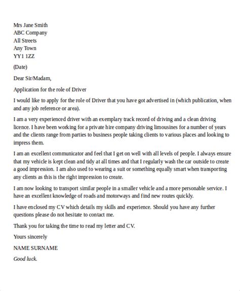 This is my first attempt of writing a driver and it seems like a great opportunity to learn many things through the procedure. FREE 30+ Application Letter Samples & Templates in PDF ...