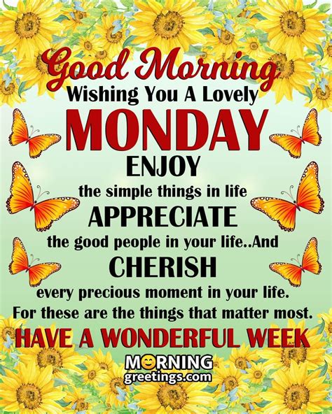 50 Best Monday Morning Quotes Wishes Pics Morning Greetings Morning Quotes And W Monday