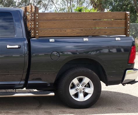 Stake Sidesfence Sides With Added Gates For 2014 Dodge 1500 4x4 Pickup