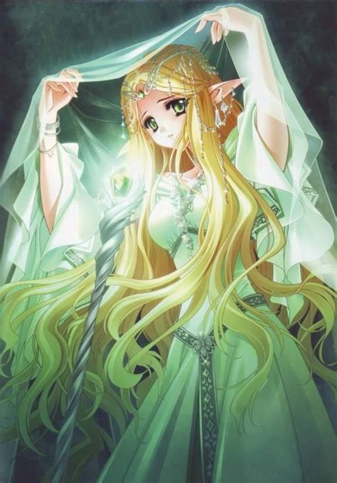Elf Princess Manga Anime Manga Girl Anime Elf Art Manga Manga