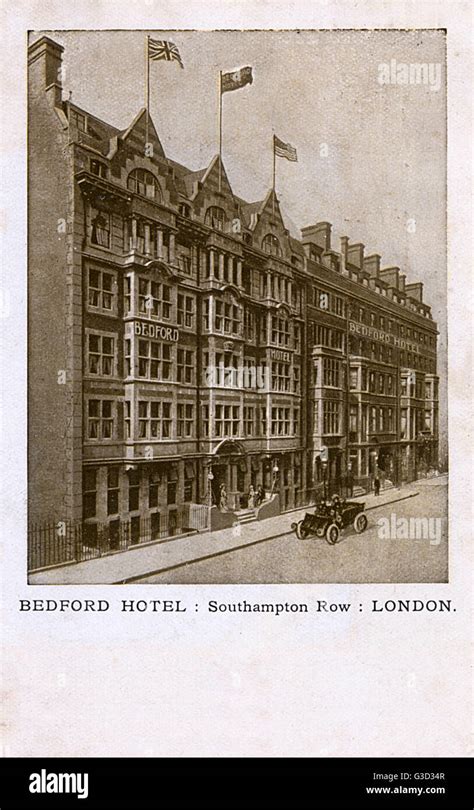 Bedford Hotel Southampton Row London Exterior View Stock Photo Alamy