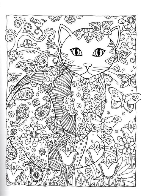 485 Best Images About Cat Zentanglecoloring On