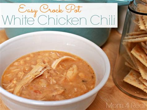 Easy Crock Pot White Chicken Chili