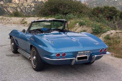 1967 Marina Blue C2 Convertible Is A Must Buy For Classic Corvette Fans