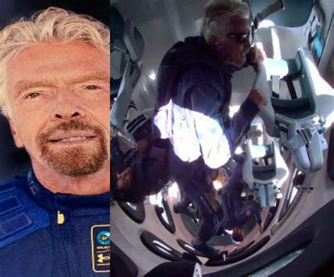Richard Branson Kicks Off ‘dawn Of A New Space Age By Taking Off To