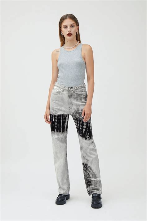 Weekday Rowe Extra High Straight Jeans