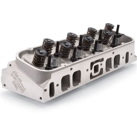 Edelbrock 5089 E Street Cylinder Heads For Small Block Chevy Jegs
