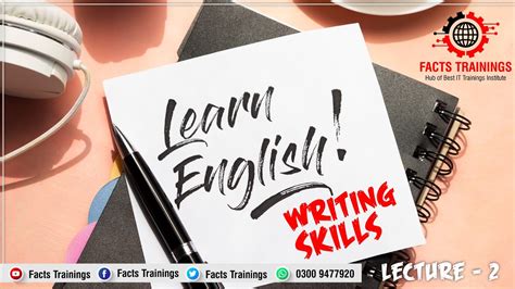 Learn English Writing Skills Lecture 2 Youtube
