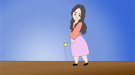 Cute Girl Farting On Flower Animation Youtube