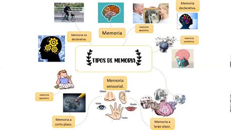 Mapa Mental De Tipos De Memoria Icyteg Youtube