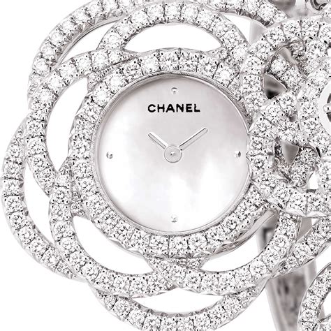 Chanel Camélia Brodé Dual Time Watch Gphg
