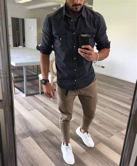 This article is just for you guys out there who are looking for summer is great for trying out shorts and every summer season brings you the chance to wear for the shirts, always go for breathable materials like cotton or linen. Cool Casual Men's Fashions Summer Outfits Ideas 46 ...