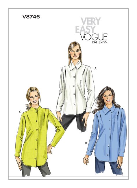 V8746 | Vogue Patterns | Vogue sewing patterns, Vogue patterns, Vogue patterns sewing