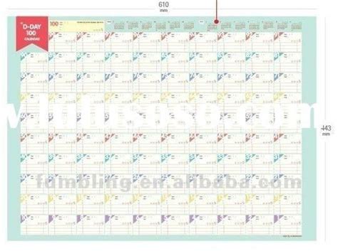 90 Day Countdown Calendar Printable Graphics