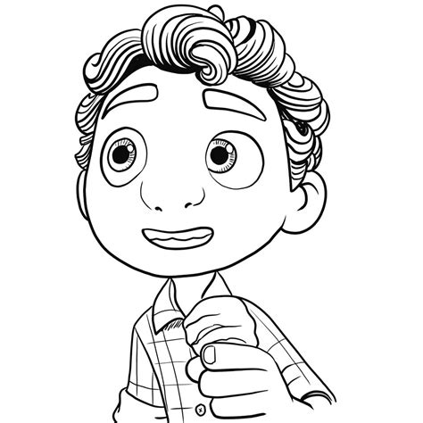 Printable Luca Coloring Pages Printable Blank World