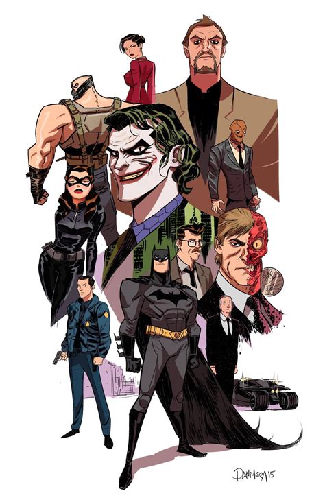 The Dark Knight Trilogy Fan Art Inspired By Bruce Timm — Geektyrant