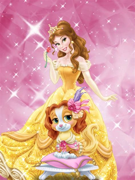 Some kids adore the idea of caring for a pretend pet. My pictures from the Disney Princess Pets app ...