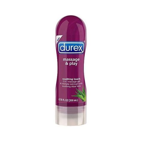 Durex Soothing Touch Massage And Play 2 In Massage Gel And Personal