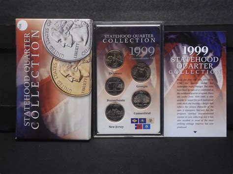 1999 State Quarter Commemorative Collection For Sale Buy Now Online