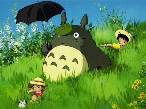 Me On Scenes My Neighbour Totoro Tonari No Totoro Review 1988 Dir