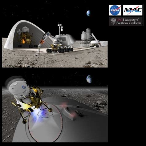 Nasa Invests In A Plan To Build Landing Pads And Other Structures On