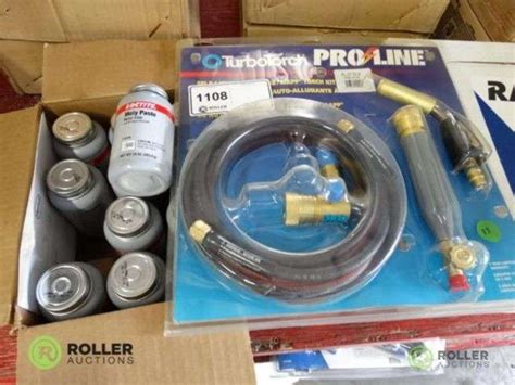 Turbo Torch Proline Pl Tdlx Propane Mapp Torch Kit Roller Auctions