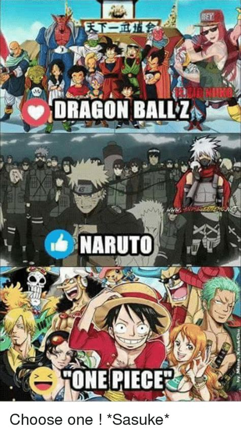 Naruto vs one piece total war! V DRAGON BALL NARUTO ONE PIECE Choose One ! *Sasuke ...